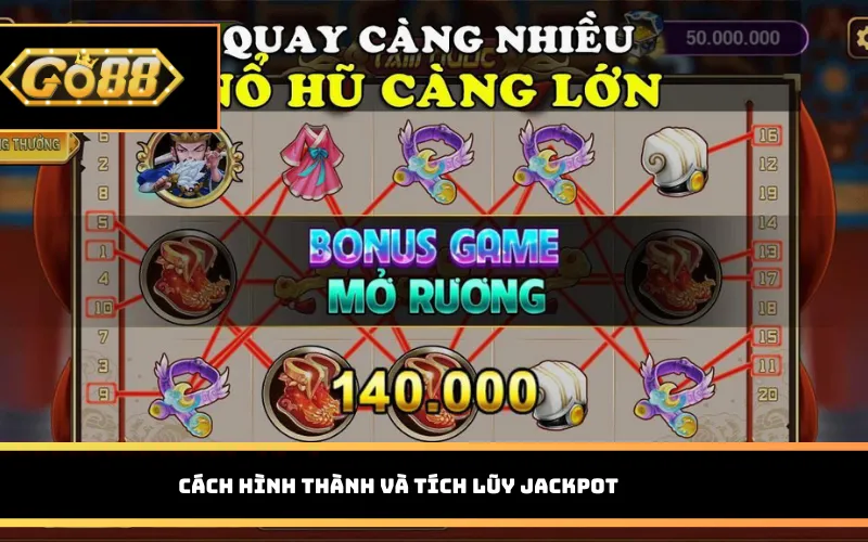 Cách hình thành và tích lũy jackpot